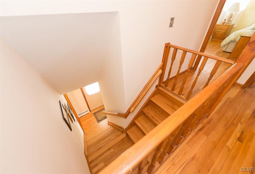 1206 Mitman Road Easton, PA 18040 - Photo 10 of 28 Beautiful oak staircase from 2nd floor to 1st