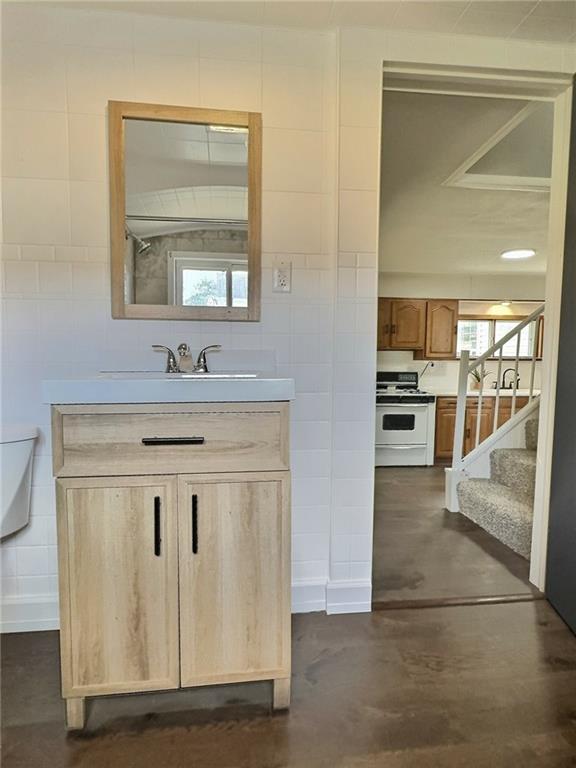 91 Blanche Road Fredericktown, PA 15333 - Photo 18 of 41 a bathroom with a sink and a mirror