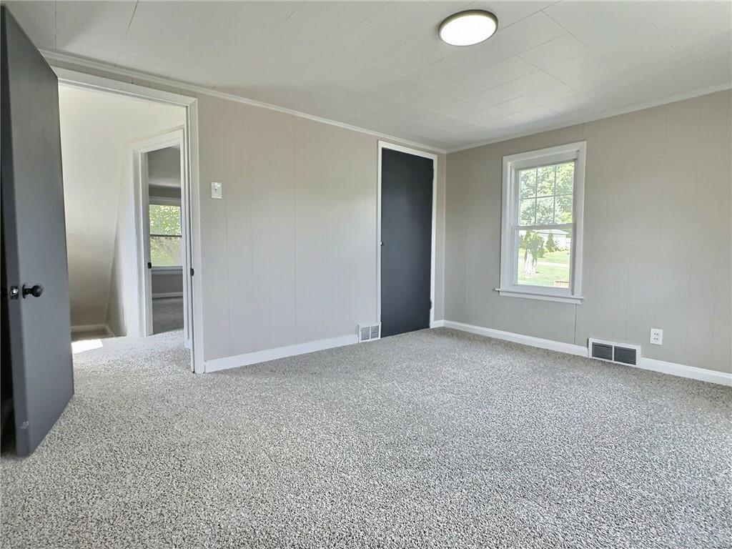 91 Blanche Road Fredericktown, PA 15333 - Photo 21 of 41 an empty room with windows and closet