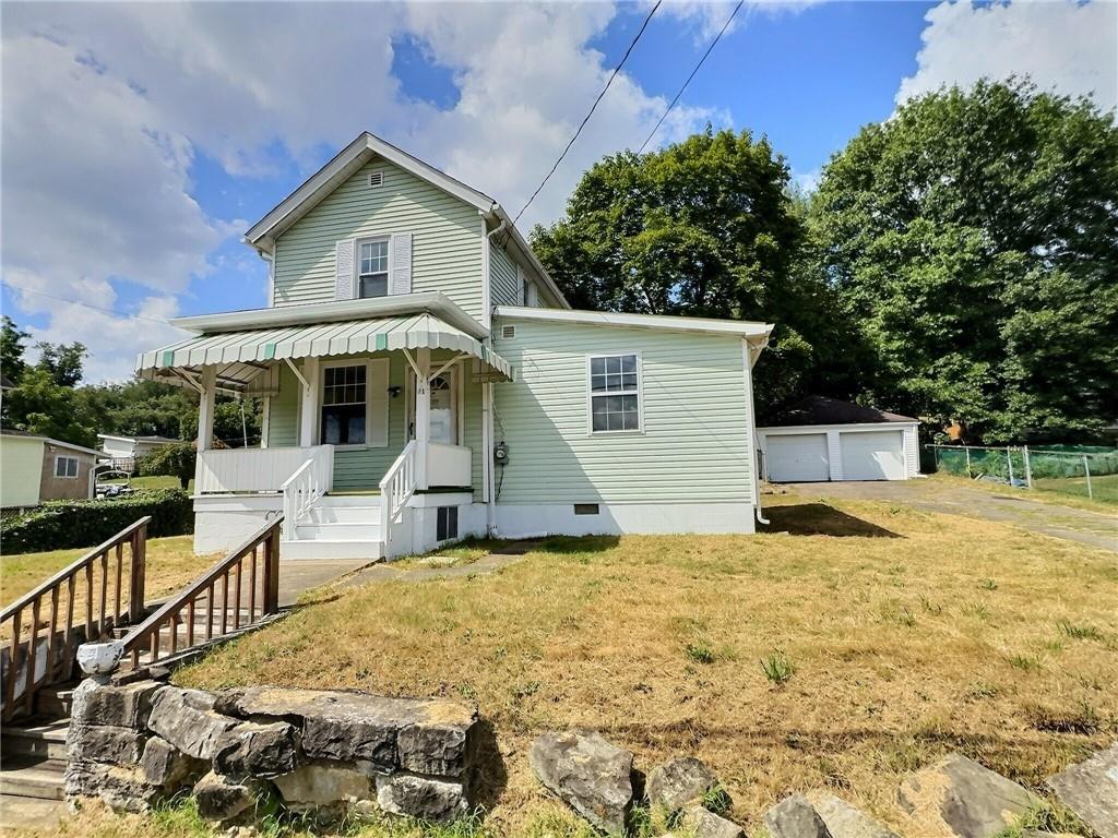 91 Blanche Road Fredericktown, PA 15333 - Photo 31 of 41 a view of a house with a yard
