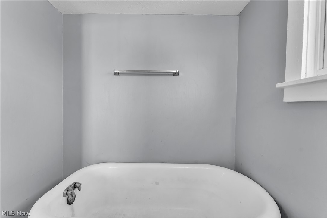 1858 Rudwick Road Cleveland, OH 44112 - Photo 21 of 36 Bathroom featuring vanity and a textured ceiling