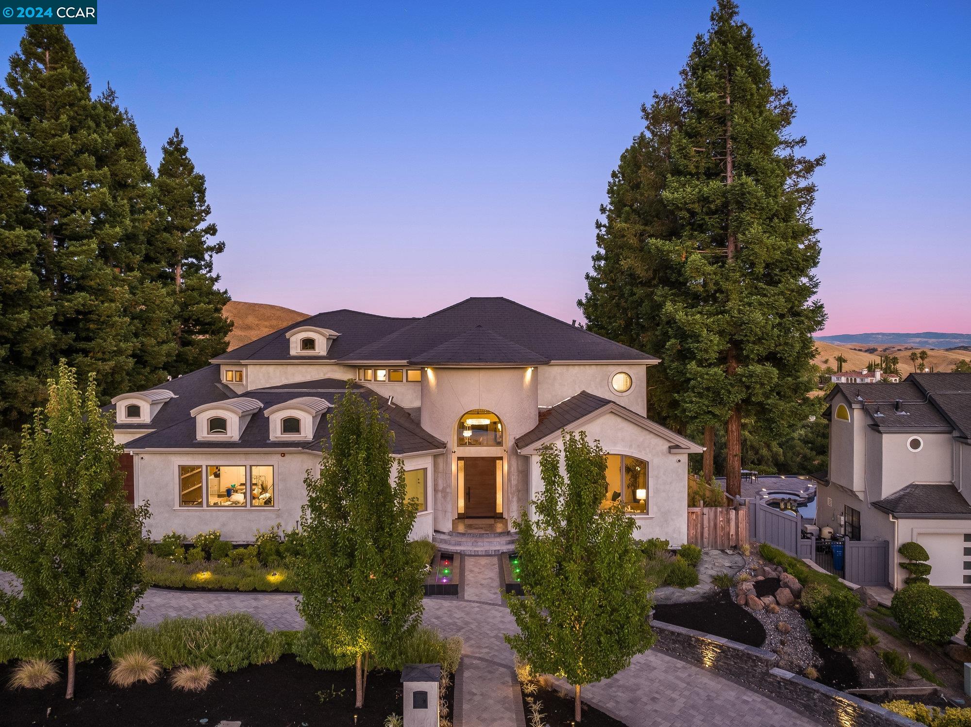 a front view of a multi story residential apartment building