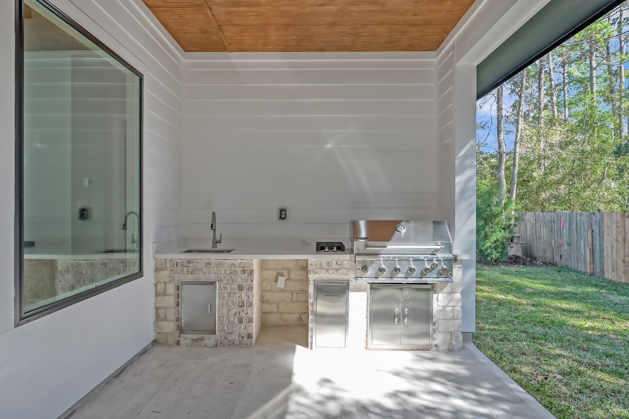 135 Wick Willow Road Montgomery, TX 77356 - Photo 45 of 48 a spacious bathroom with a mirror and a shower