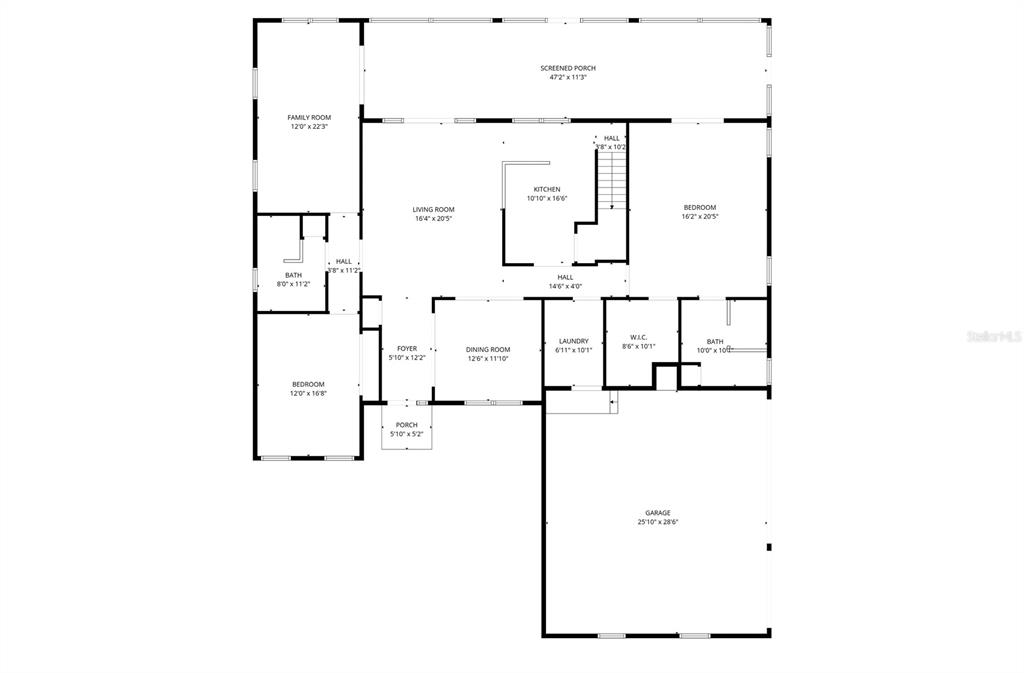 5608 Strong Point Weirsdale, FL 32195 - Photo 21 of 56 a picture of floor plan