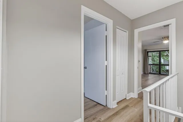a bathroom with a tub