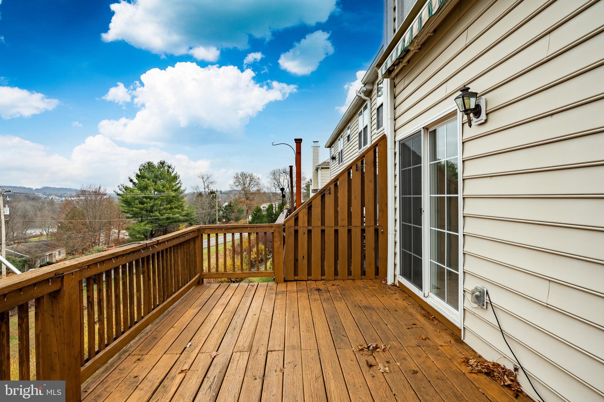1406 Harbour Ridge Lane Downingtown, PA 19335 - Photo 36 of 57 a view of balcony with wooden floor