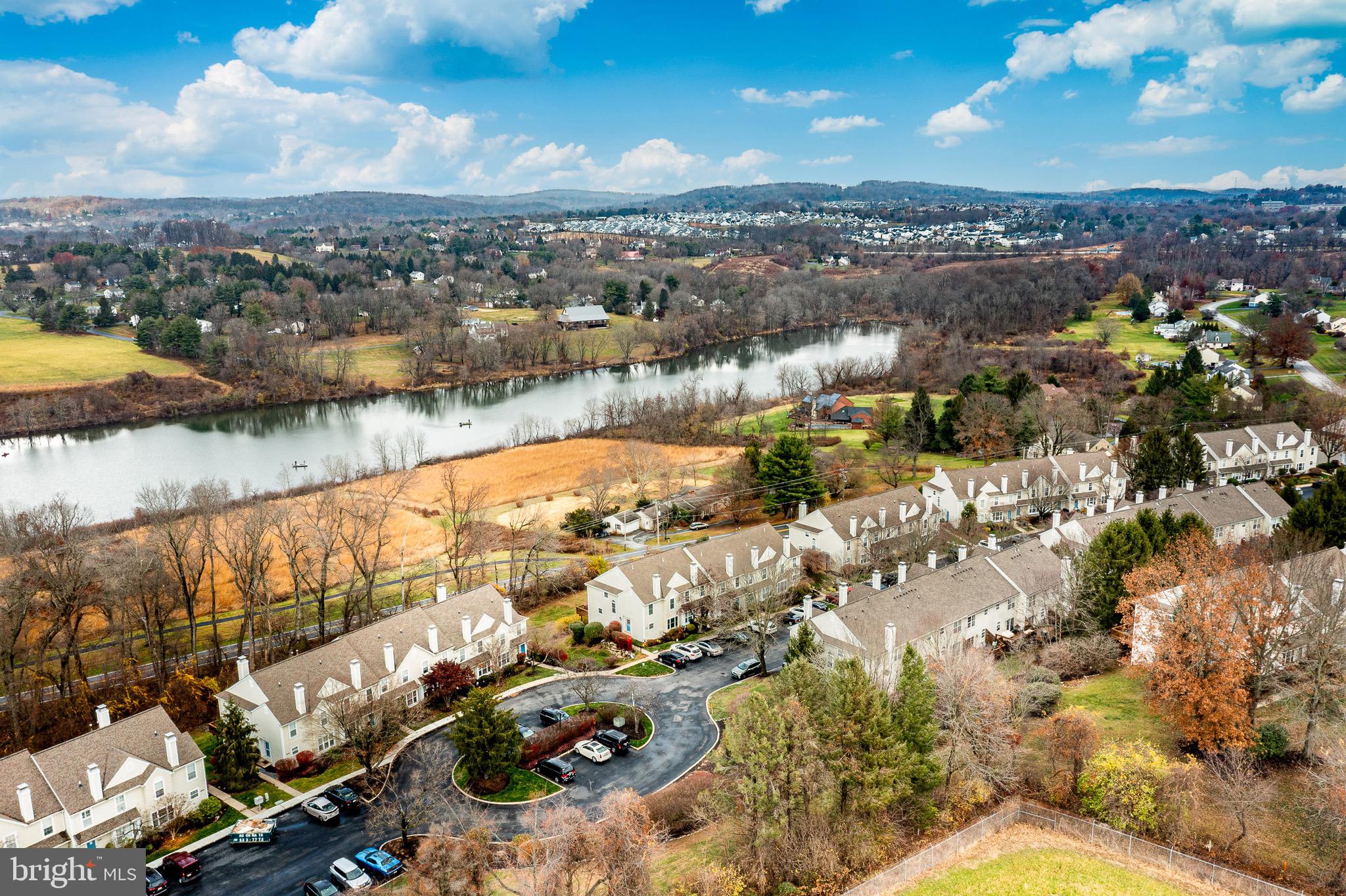 1406 Harbour Ridge Lane Downingtown, PA 19335 - Photo 49 of 57 a view of a city and lake view