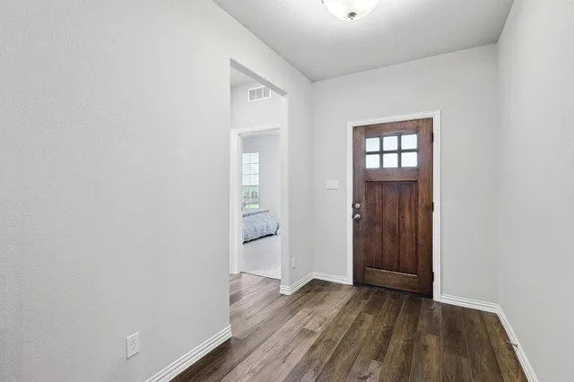 wooden floor in an empty room