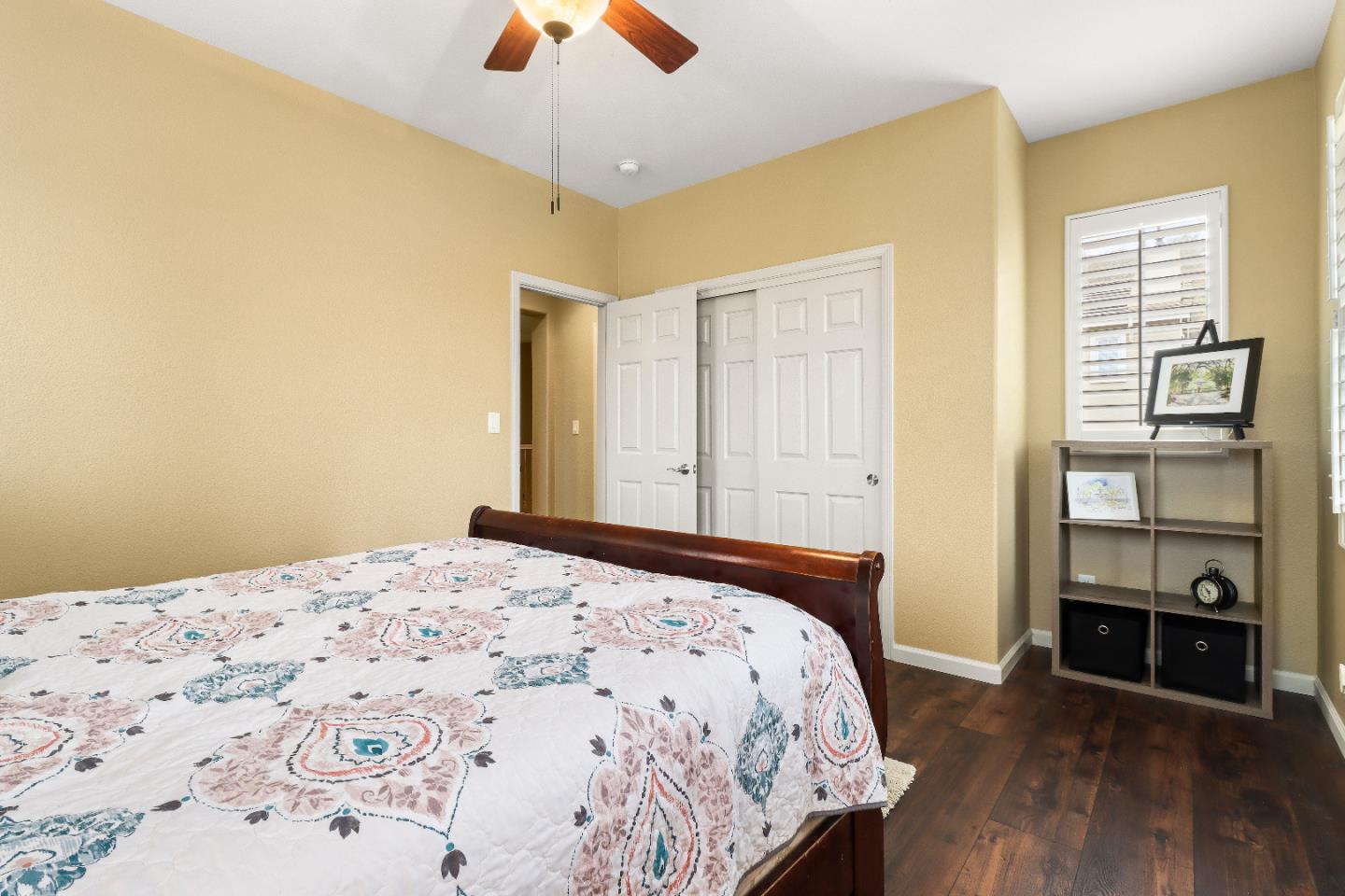 1960 County Down Way Gilroy, CA 95020 - Photo 25 of 62 a bedroom with a bed and a wooden floor