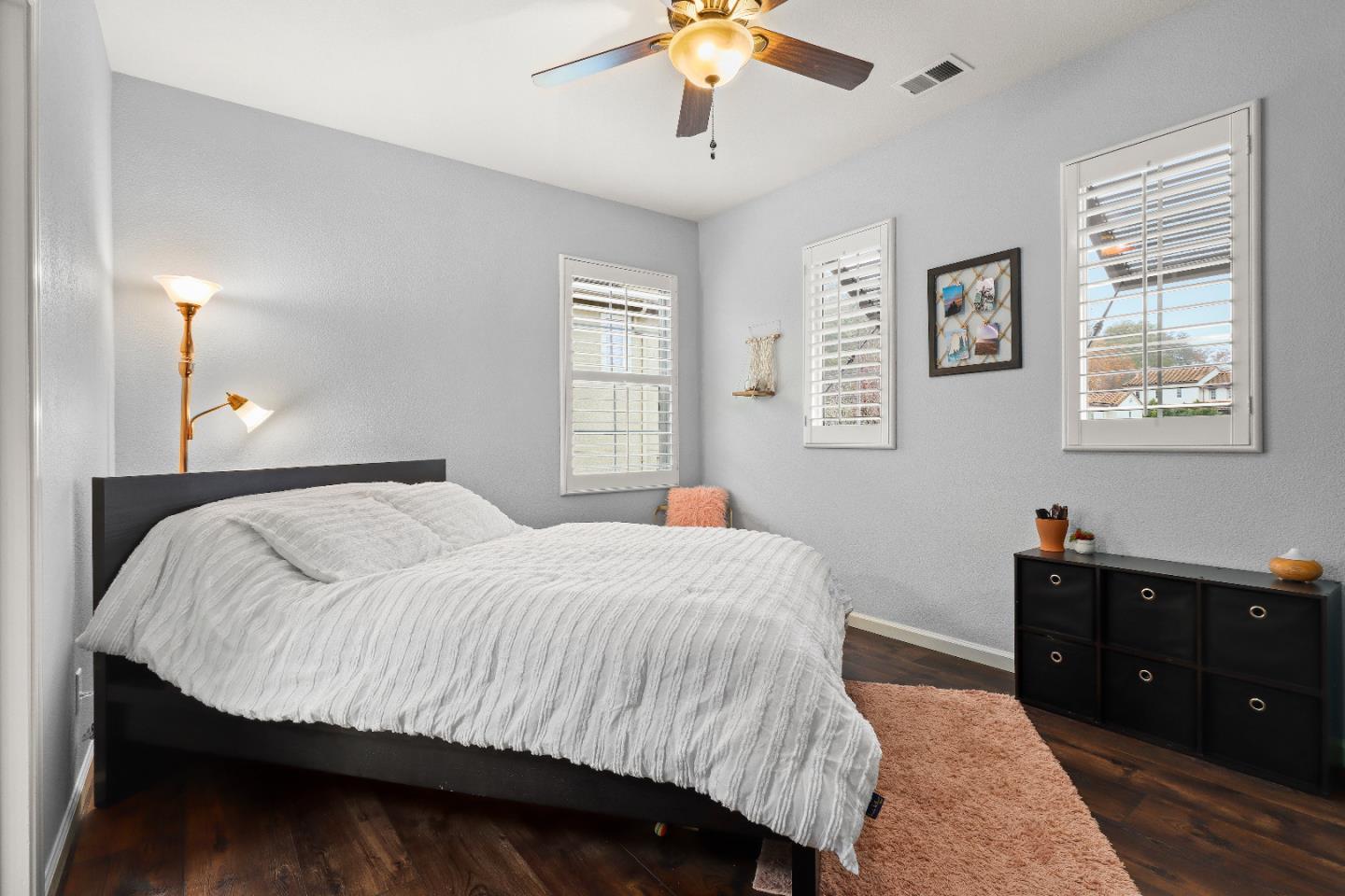 1960 County Down Way Gilroy, CA 95020 - Photo 30 of 62 a bedroom with a bed and wooden floor
