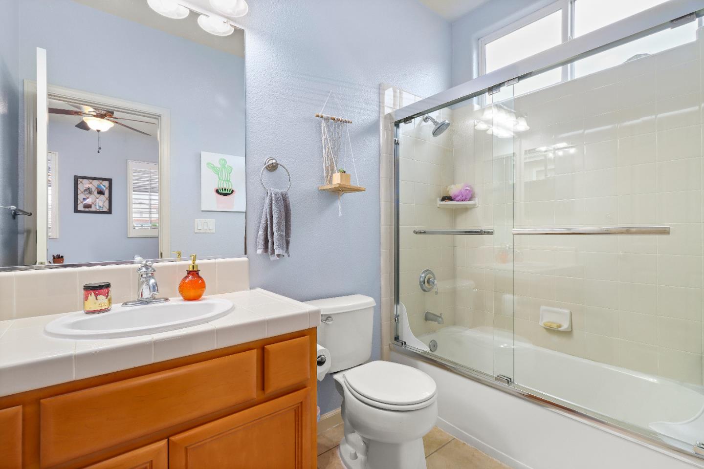 1960 County Down Way Gilroy, CA 95020 - Photo 31 of 62 a bathroom with a sink toilet and shower