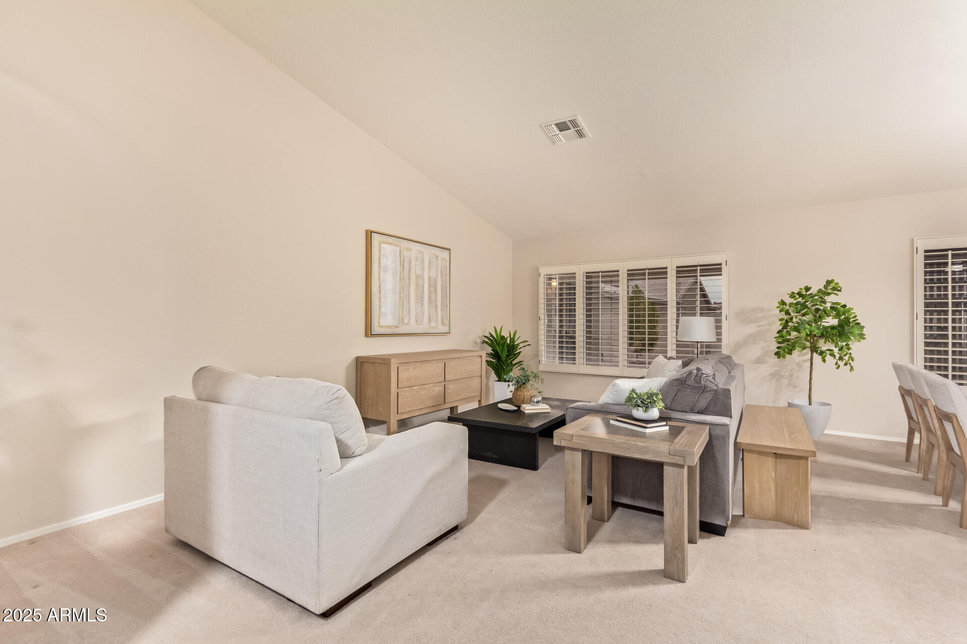 15596 West Flower Court Goodyear, AZ 85395 - Photo 6 of 35 a living room with furniture and a potted plant