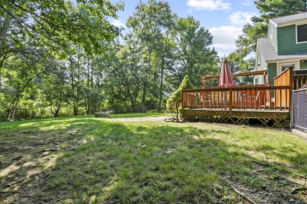 9 Oregon Road Southborough, MA 01772 - Photo 20 of 27 a view of a house with backyard and sitting area