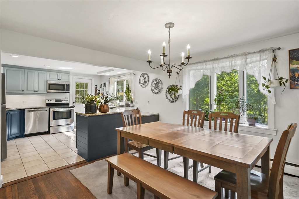 9 Oregon Road Southborough, MA 01772 - Photo 7 of 27 a view of a dining room with furniture window and outside view