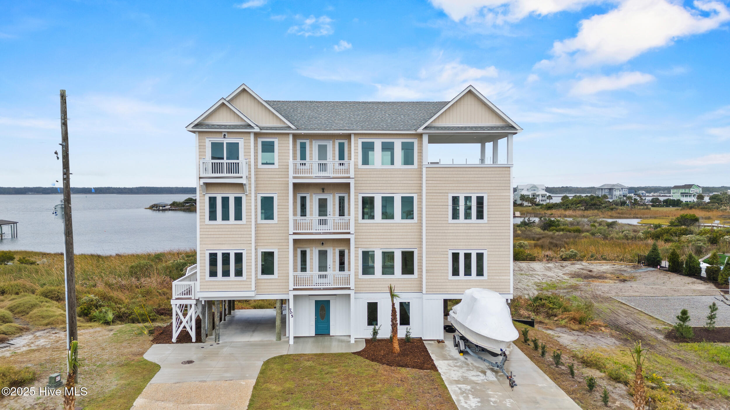 705 New River Inlet Road North Topsail Beach, NC 28460 - Photo 2 of 104 2_drone