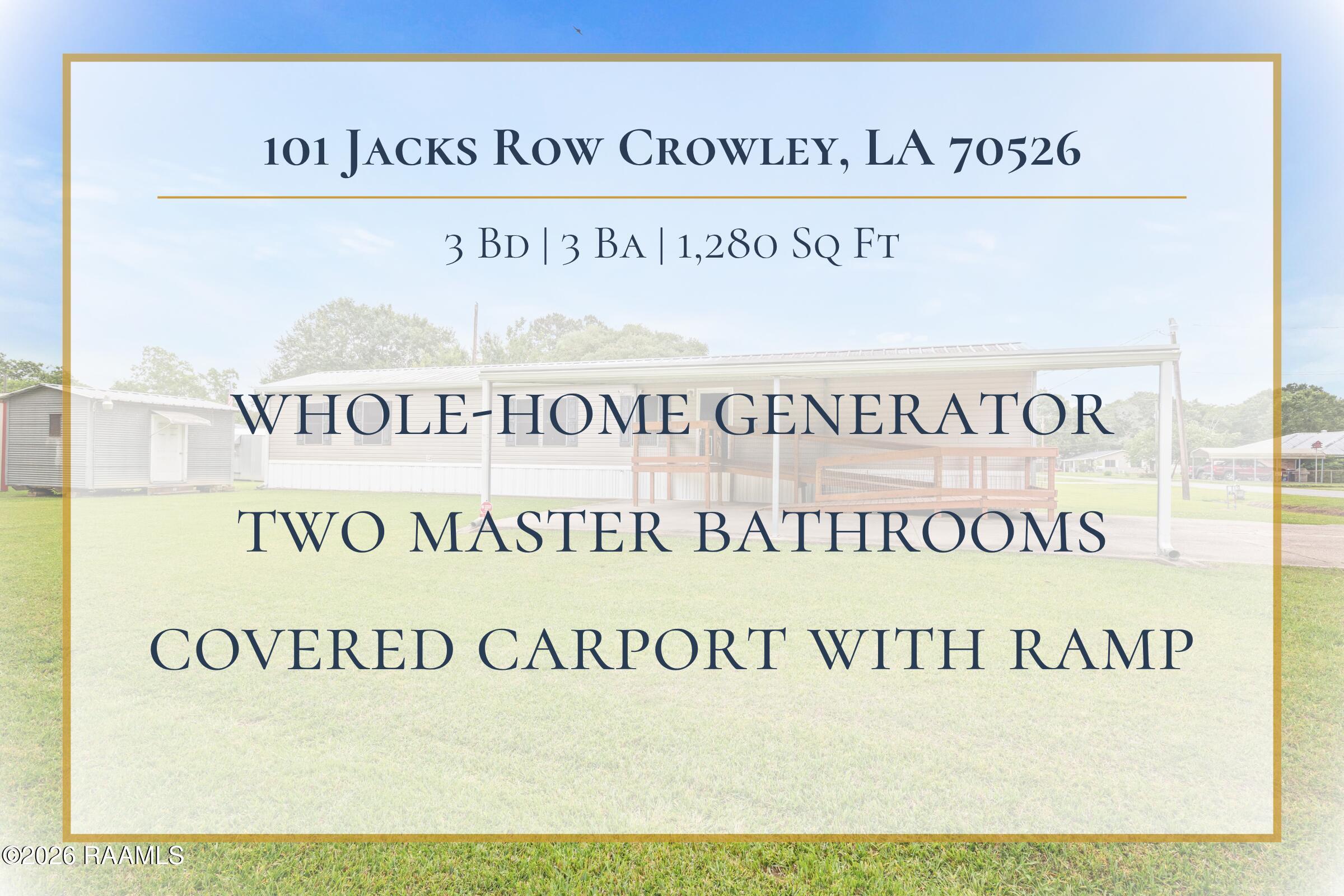 101 Jacks Row Crowley, LA 70526 - Photo 2 of 30 MLS Photo