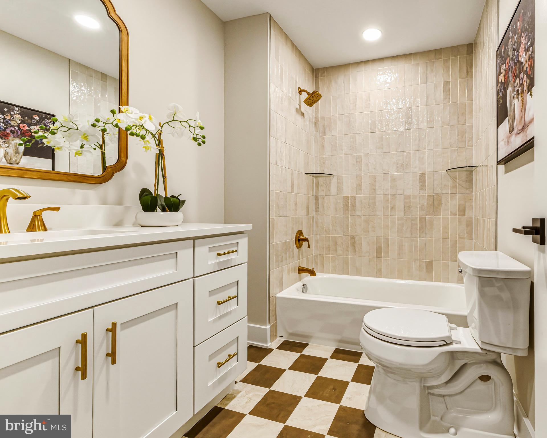 88 Freedom Road Sewell, NJ 08080 - Photo 20 of 30 a bathroom with a sink toilet a shower and vanity