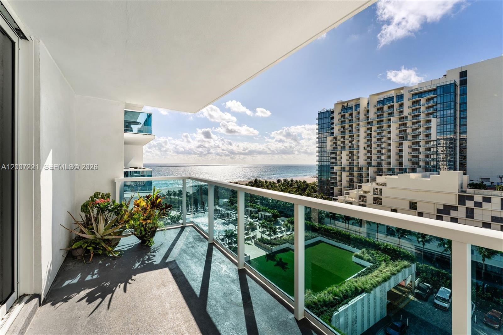2301 Collins Avenue, Unit 902 Miami Beach, FL 33139 - Photo 22 of 22 a view of balcony with furniture