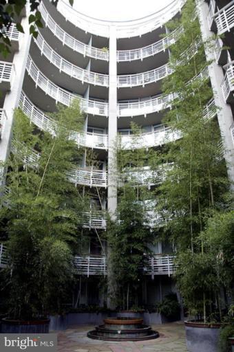 1300 13th Street Northwest, Unit 404 Washington, DC 20005 - Photo 7 of 8 Stunning Interior Courtyard
