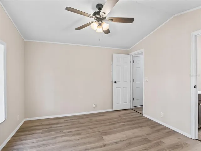 wooden floor in an empty room