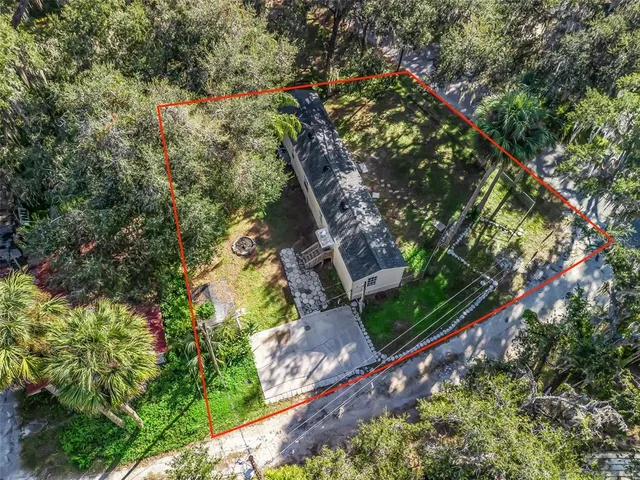 a view of a green field