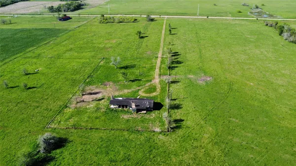 a view of a green field