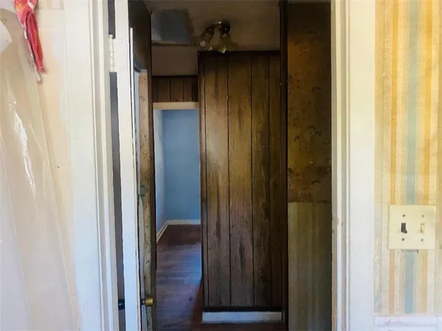 a view of a elevator