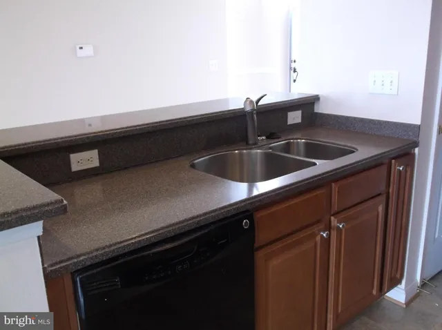 a close view of sink and tap