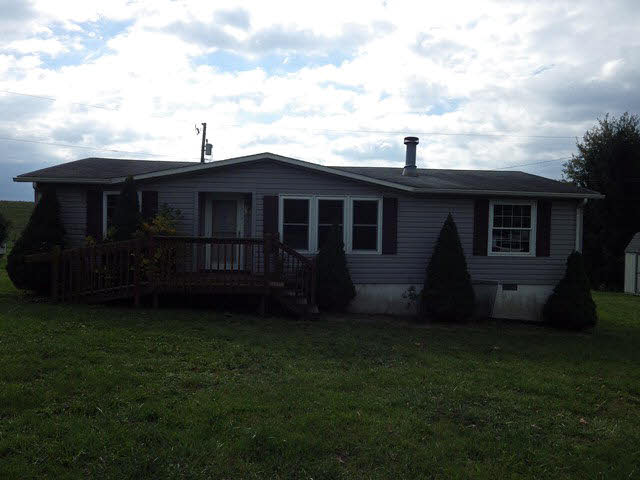 555 Madrid Road Waynesboro, VA 22980 - Photo 7 of 18 a view of backyard with barbeque grill and potted plants