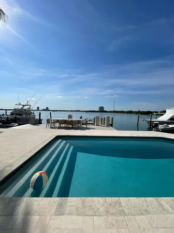 a view of a building with a street