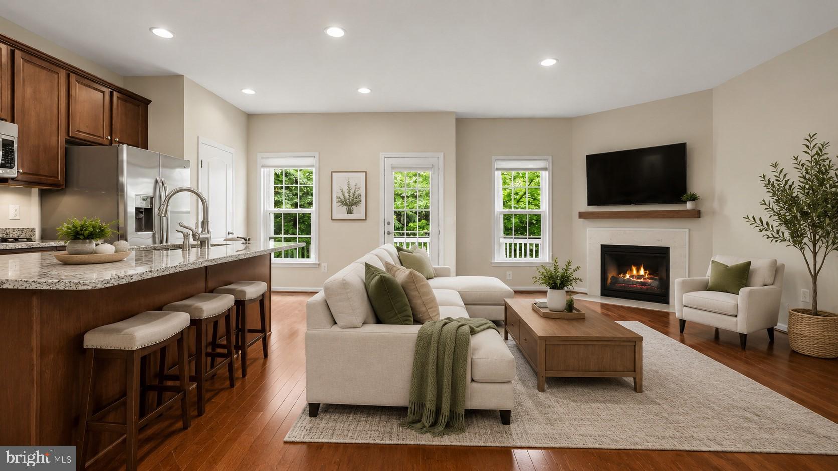 42371 Trellis Square Brambleton, VA 20148 - Photo 28 of 70 Inviting open space with cozy warmth.