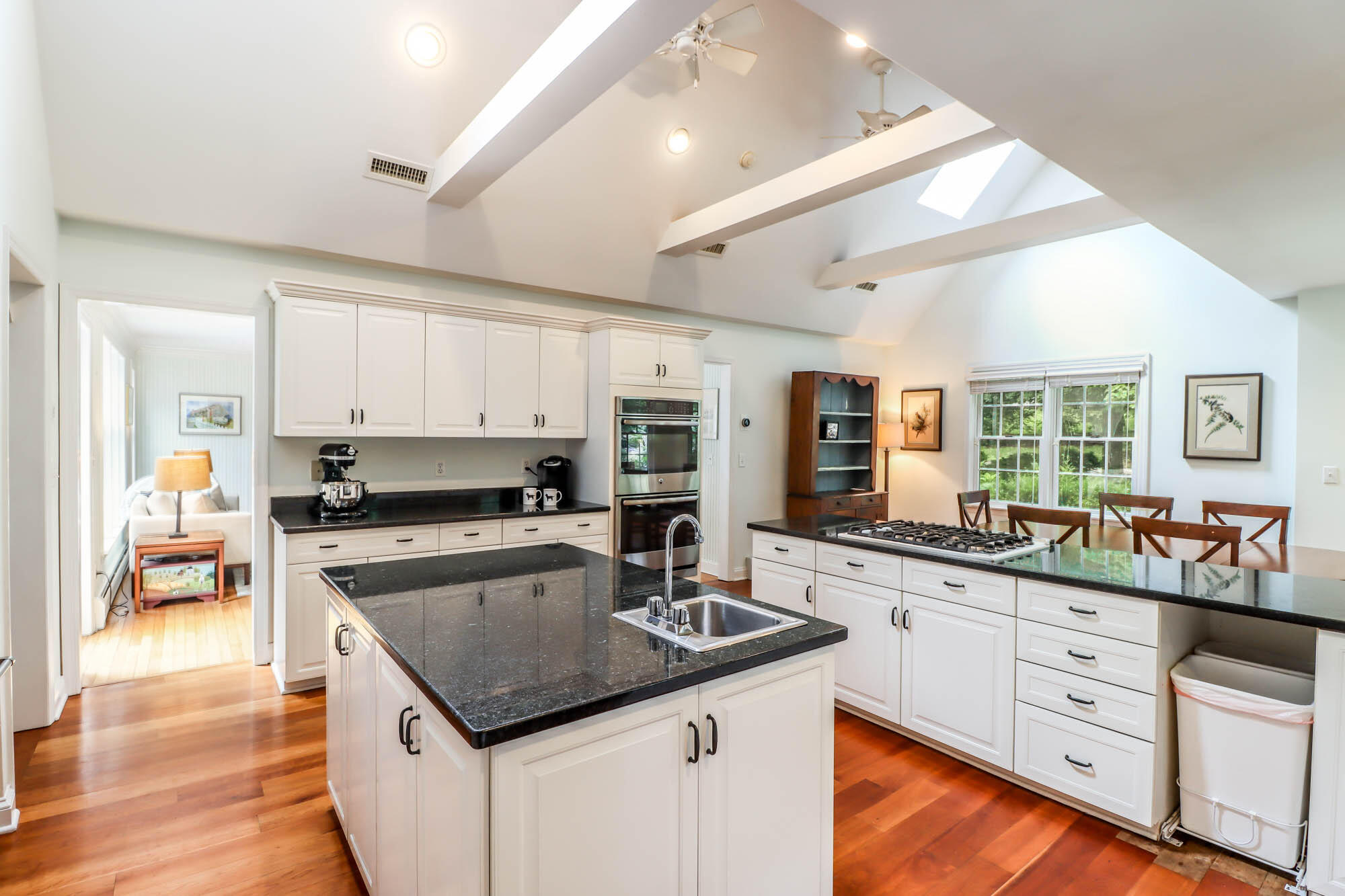 262 White Oak Shade Road New Canaan, CT 06840 - Photo 17 of 37 a kitchen with a stove sink and cabinets