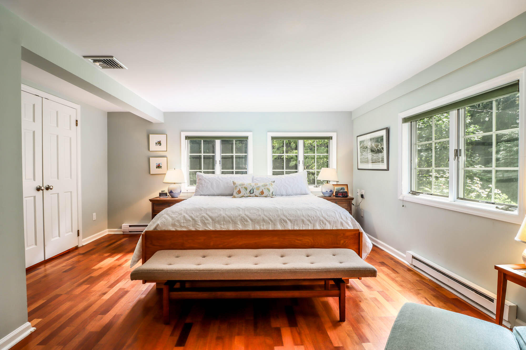 262 White Oak Shade Road New Canaan, CT 06840 - Photo 8 of 37 a bed sitting in a bedroom next to a window