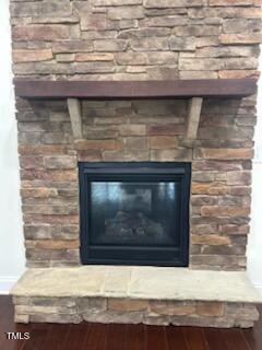 337 Shadowdale Lane Rolesville, NC 27571 - Photo 14 of 74 a fireplace with a clock on it
