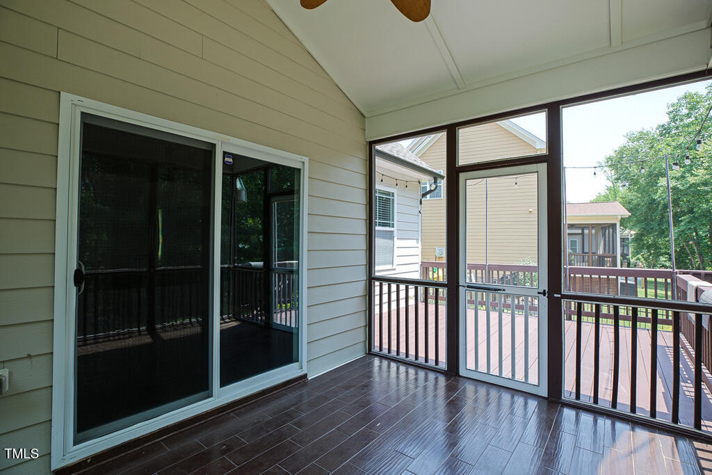 337 Shadowdale Lane Rolesville, NC 27571 - Photo 56 of 74 a view of porch with wooden floor