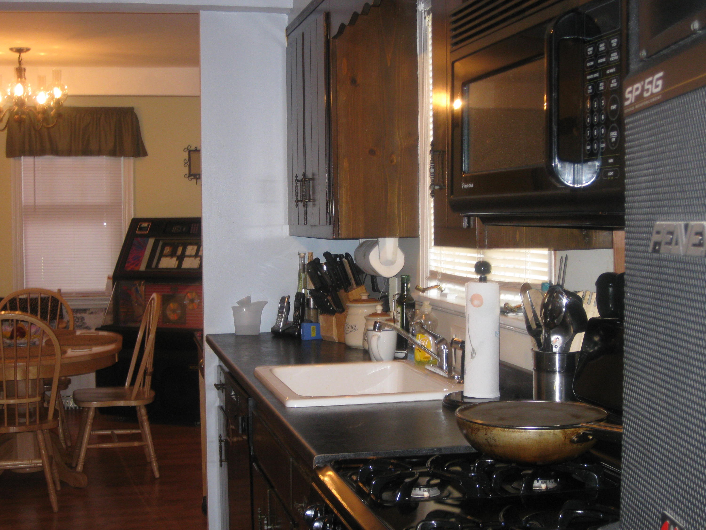 9 Joseph Street Darien, CT 06820 - Photo 14 of 18 a kitchen with a sink and a stove