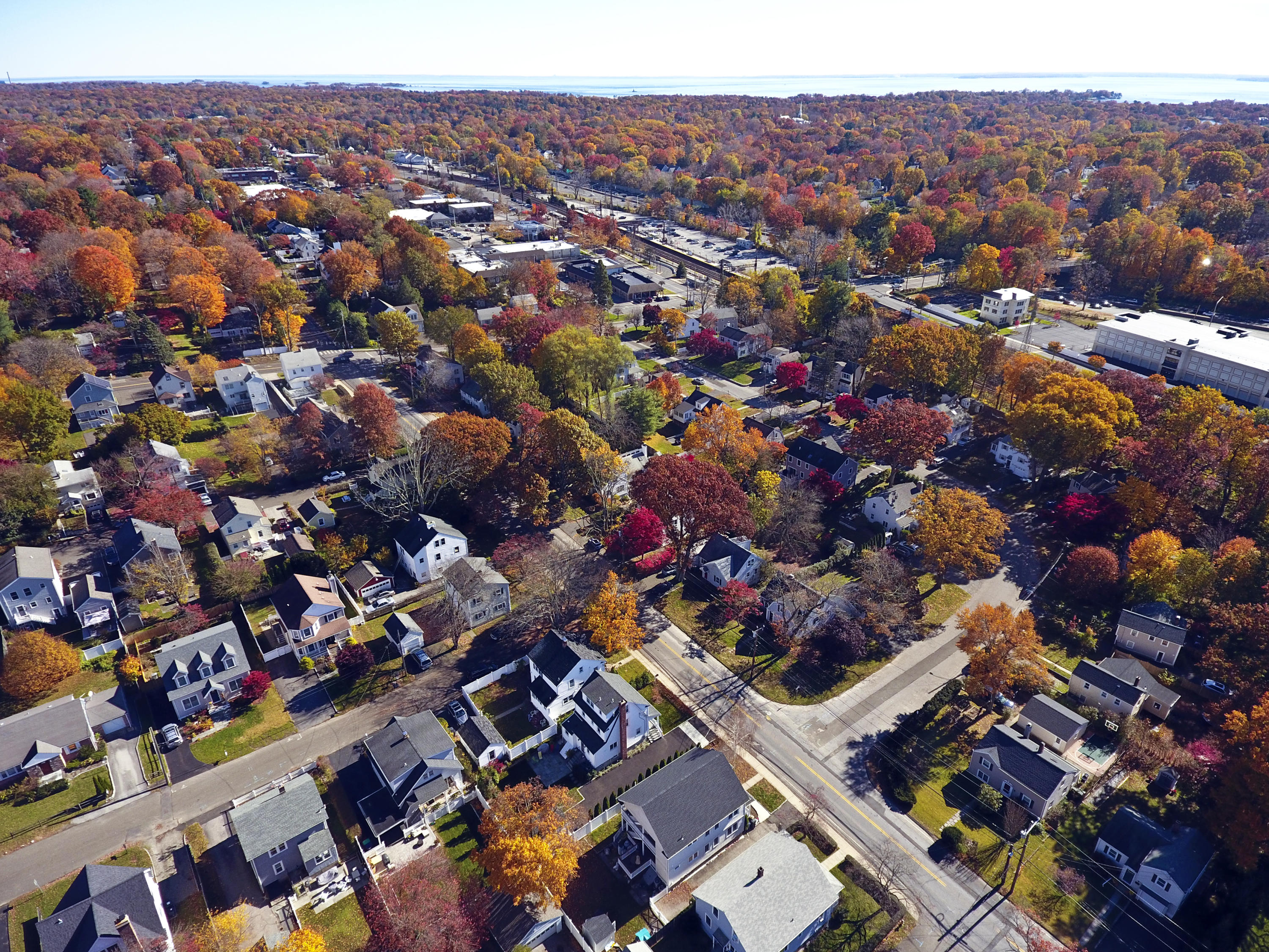 9 Joseph Street Darien, CT 06820 - Photo 9 of 18 an aerial view of multiple house