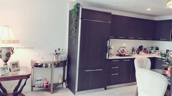 a room with furniture and cabinets