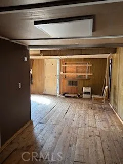 a view of empty room