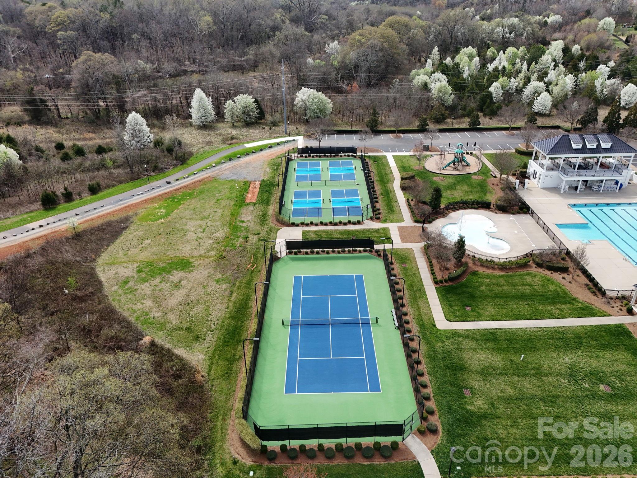 4029 Spring Garden Street Fort Mill, SC 29715 - Photo 40 of 48 a view of swimming pool with a garden
