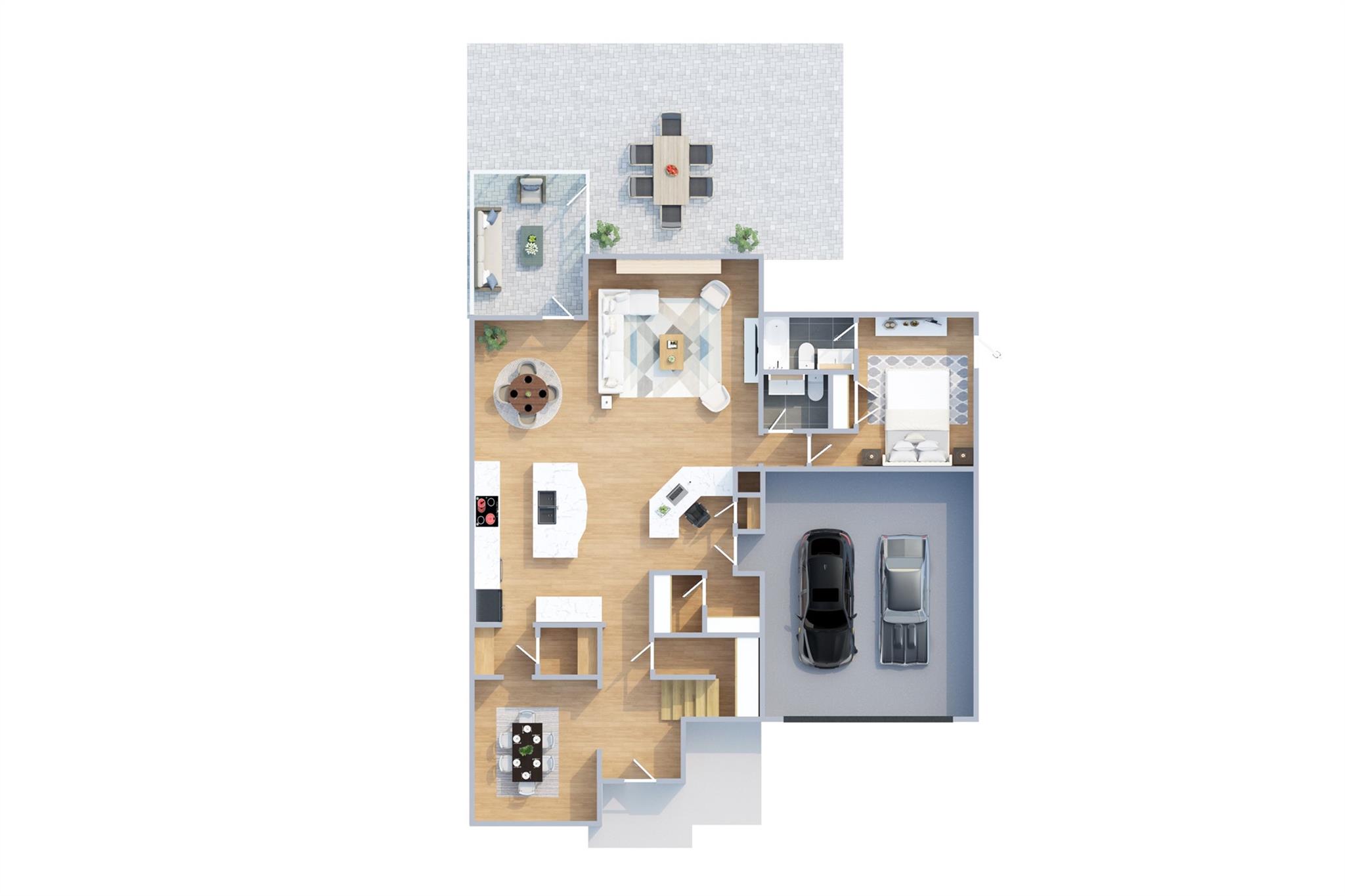 4029 Spring Garden Street Fort Mill, SC 29715 - Photo 10 of 48 a picture of a very nice looking hallway