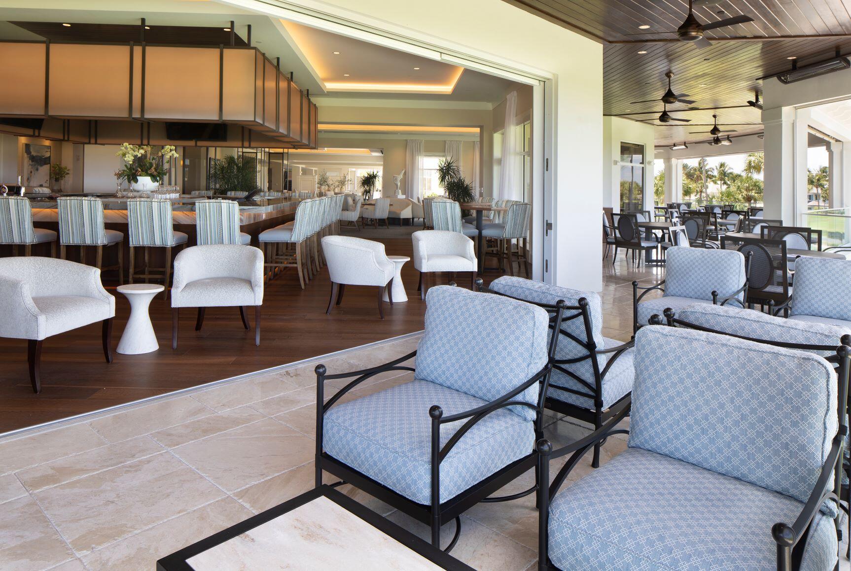 111 Caballo Lane Jupiter, FL 33458 - Photo 7 of 10 Grille Bar and Terrace - Copy