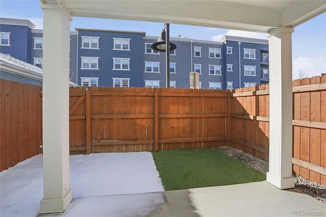 a view of front door of house
