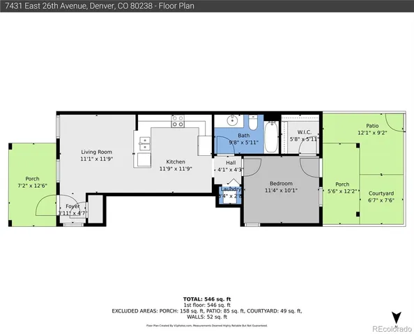 $182,400 | 7431 East 26th Avenue, Unit 2, Denver, CO 80238