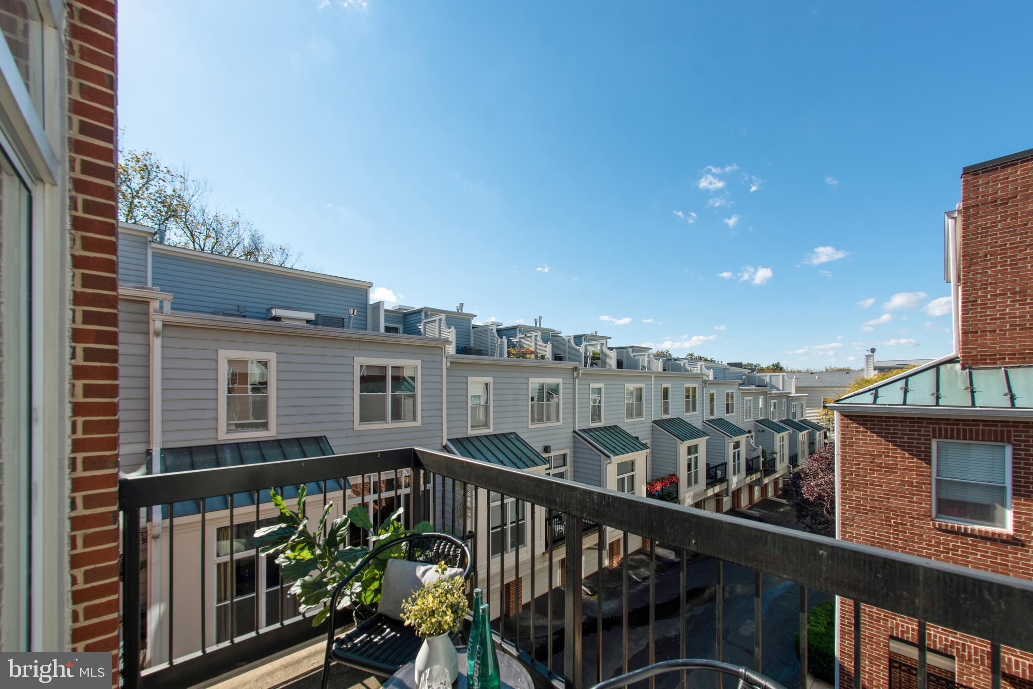 2406 19th Street Northwest, Unit 63 Washington, DC 20009 - Photo 7 of 34 View from deck at highest crest of communiity