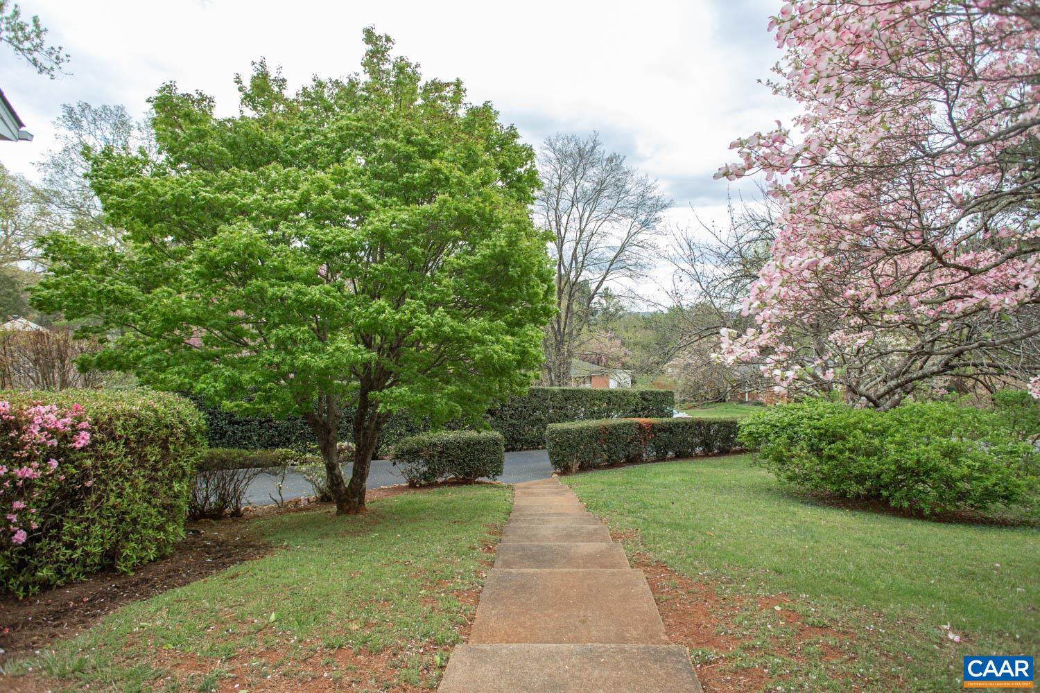 2750 Meriwether Drive Charlottesville, VA 22901 - Photo 5 of 52 a view of a garden with a fountain
