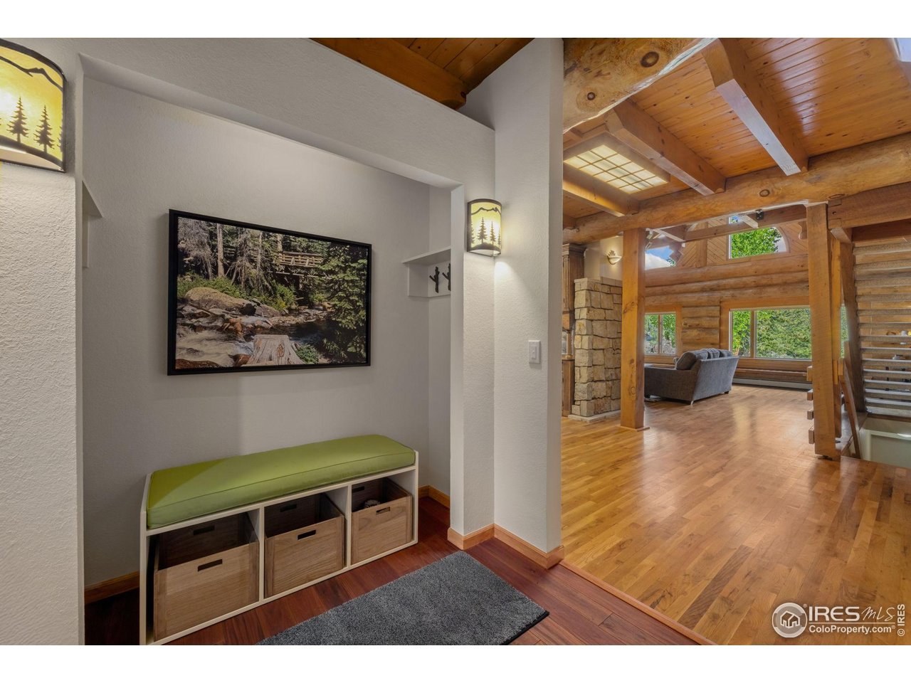 95 Choctaw Road Lyons, CO 80540 - Photo 20 of 40 a view interior of the house and wooden floor