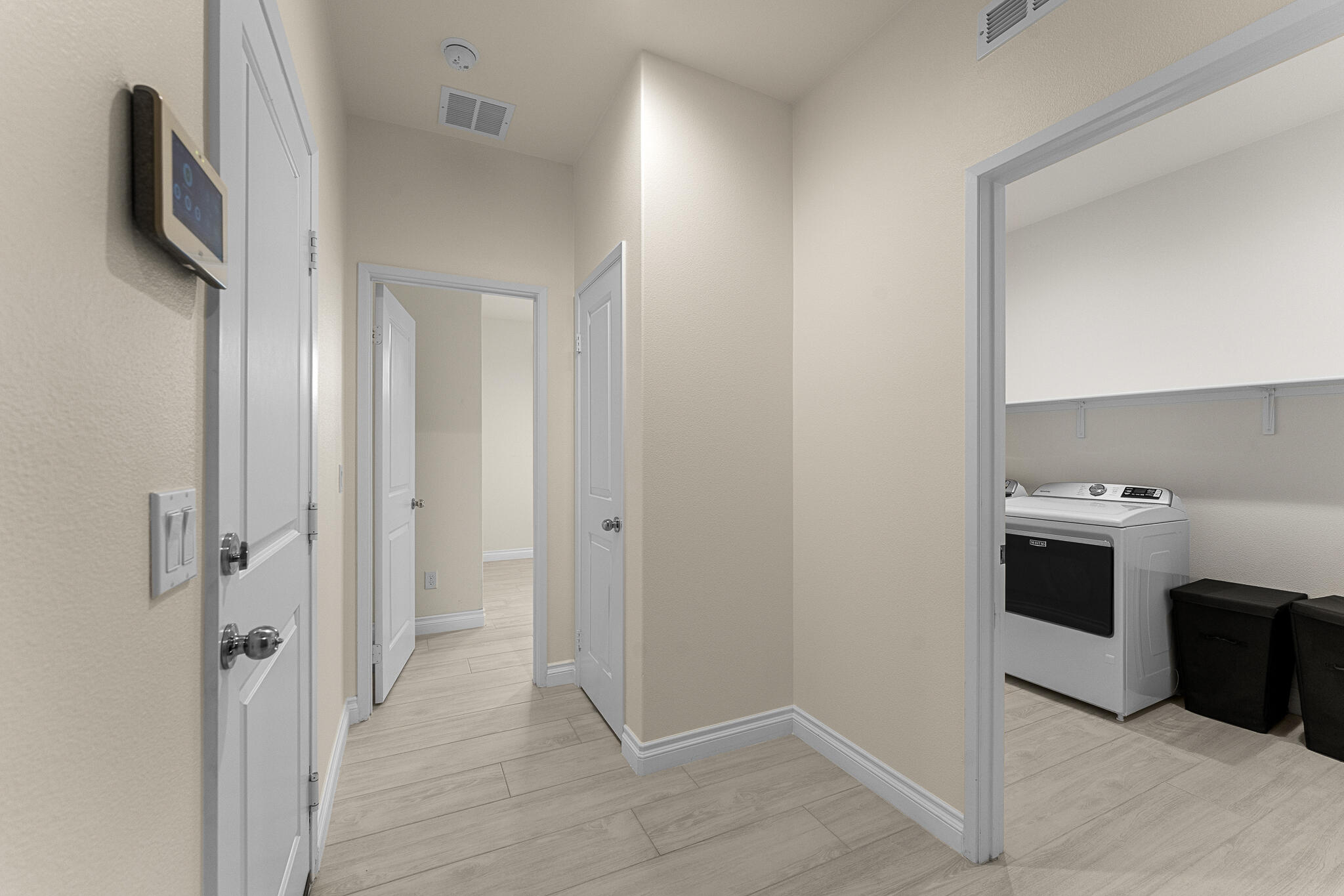 84458 Calle Larriva Coachella, CA 92236 - Photo 30 of 43 a view of a kitchen with a sink stove and refrigerator