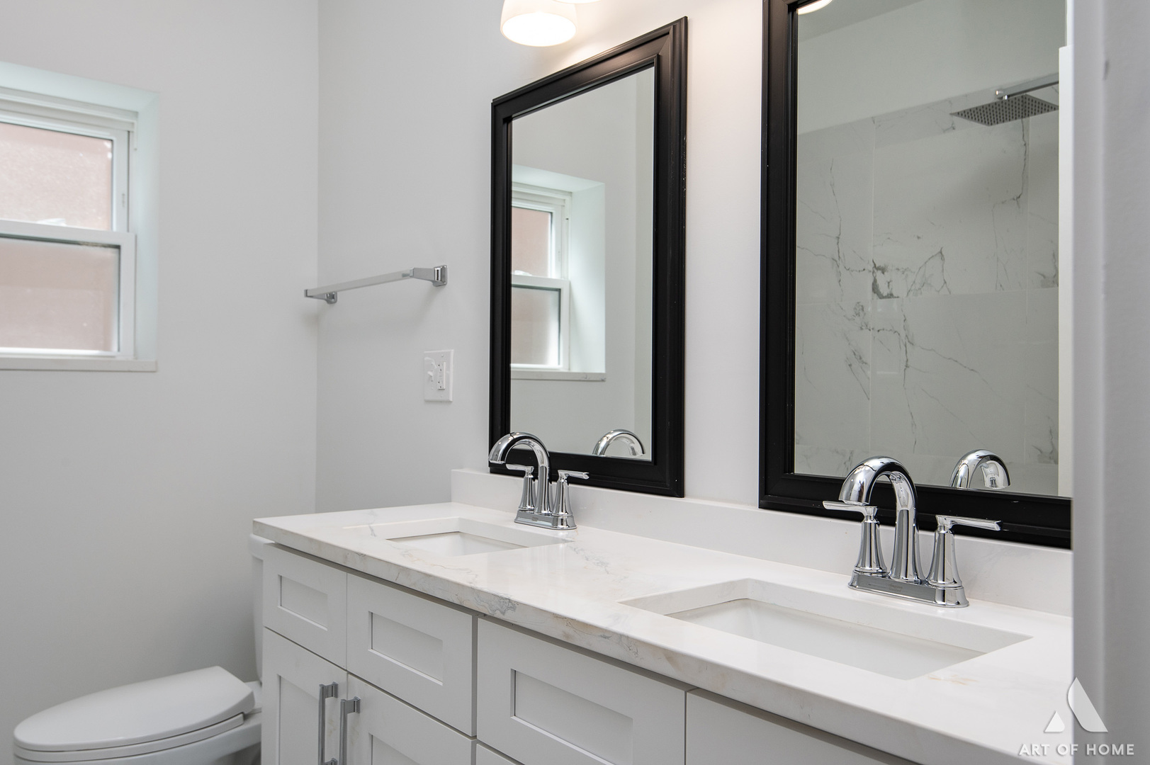 1820 Gunderson Avenue, Unit 3 Berwyn, IL 60402 - Photo 11 of 17 a bathroom with a toilet sink and mirror
