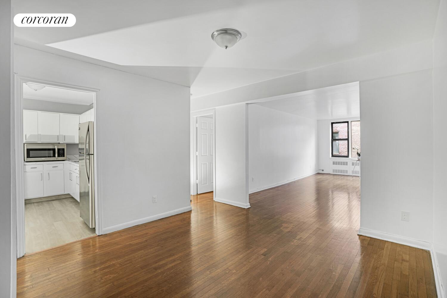 330 Lenox Road, Unit 6S Brooklyn, NY 11226 - Photo 2 of 14 a view of livingroom with hardwood floor and a sink